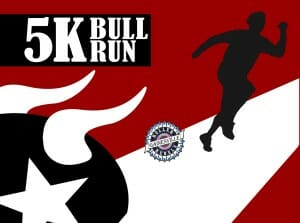 Gainesville Roller Rebels 5k Bull Run banner advertisement