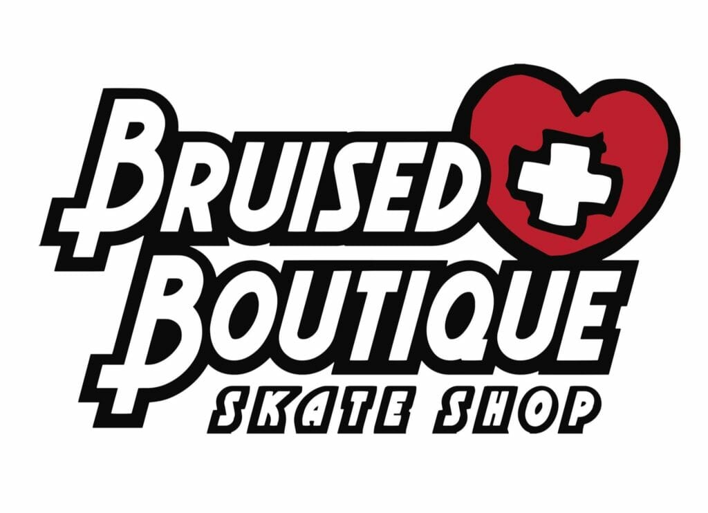 Bruised Boutique Skate Shop logo