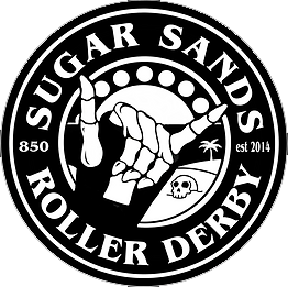 Sugar Sands Roller Derby Logo